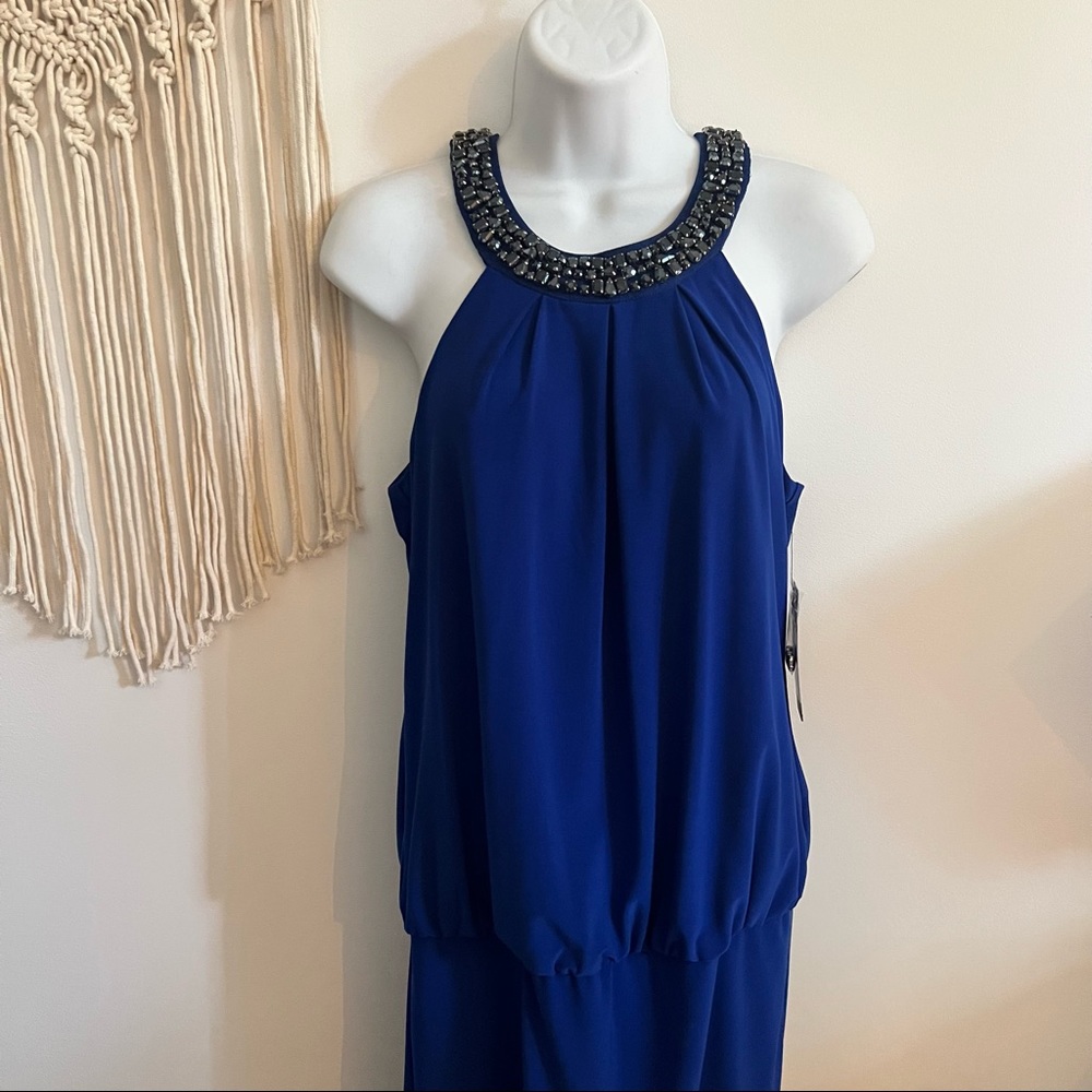New laundry by shelli segal starlet blue dress size 8